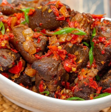 spices goat meat